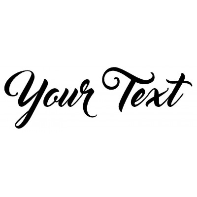 YOUR TEXT Vinyl Decal Sticker Car Window Bumper CUSTOM 8" Personalized Lettering 910811718585  122030451563